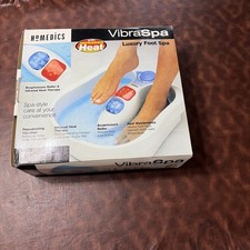 Homedics Vibraspa Luxury Foot Spa with infared Heat.