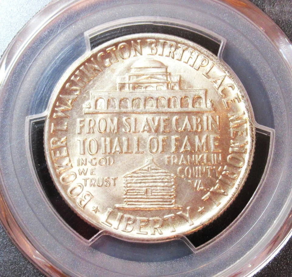 1946 50C Booker T. Washington MS65 PCGS - Image 2 of 4