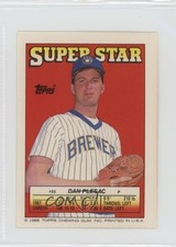 1988 Topps Super Star Sticker Back Cards Dan Plesac Curt Ford ( 23) #65 0au4