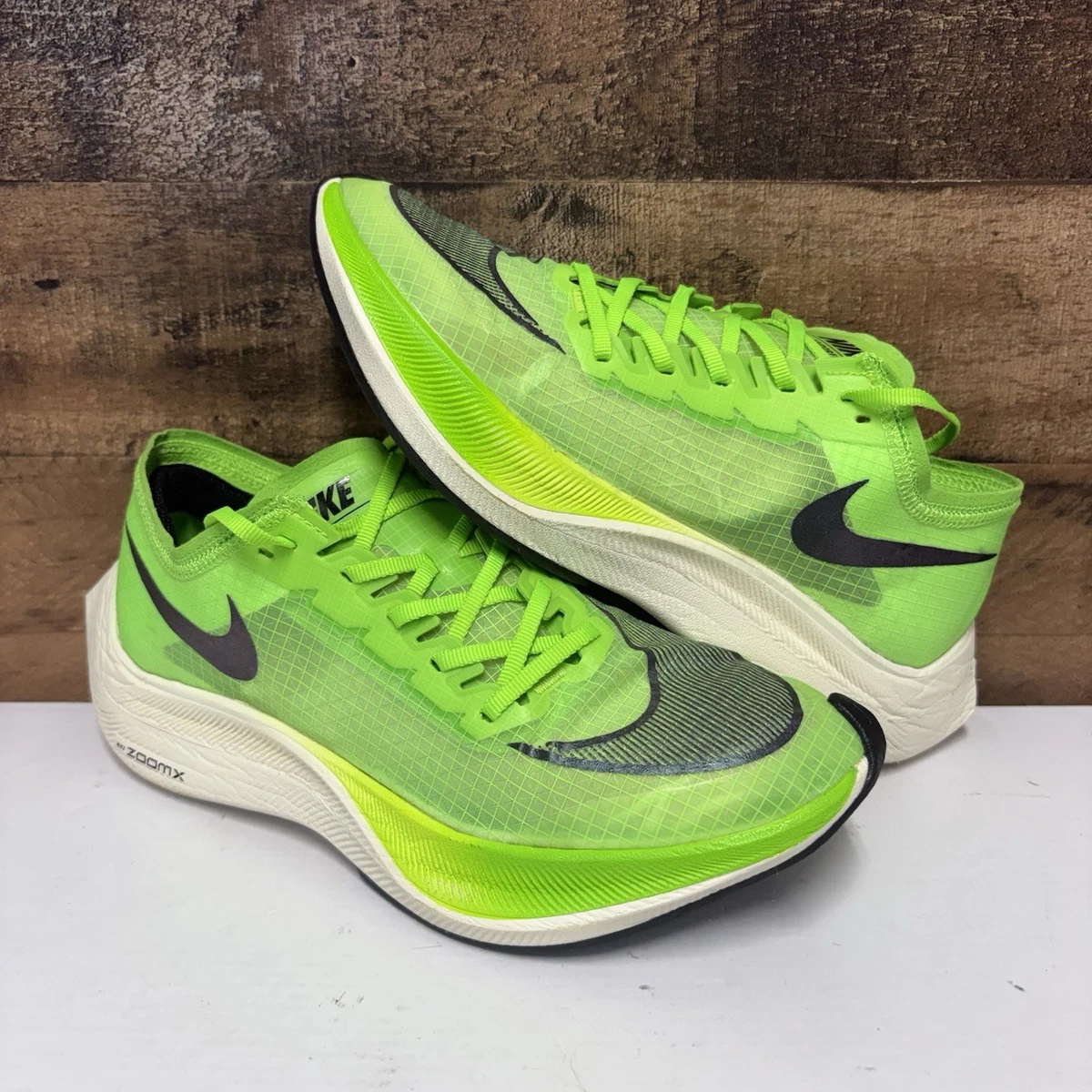 Las mejores ofertas en Nike ZoomX Vaporfly NEXT% Electric Green | eBay