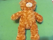 Build A Bear Pumpkin Spice Glitter Orange Teddy Bear Plush Stuffed Animal 16"