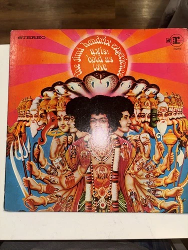 JIMI HENDRIX EXPERIENCE AXIS BOLD AS LOVE 1967 RS6281 Lp / Small Scratches