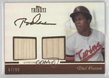 2011 Topps Tribute Dual Relic 67/99 Rod Carew #TDR-RCA HOF 0km