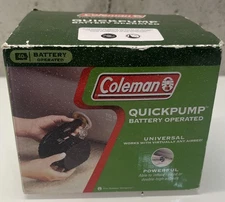 Coleman 4D Battery Quick Pump Air Bed Inflates and Deflates Camping Outdoors NEW