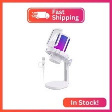 MAONO DGM20 USB Gaming Microphone for PC with Clear Voice  RGB Lighting