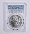 2021-O Privy Morgan Dollar 100th Anniversary MS70 PCGS Blue Lbl *1930