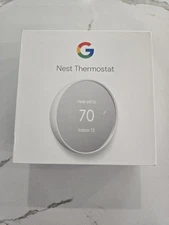 New - Google Nest Thermostat  model G4CVZ in a sealed box.