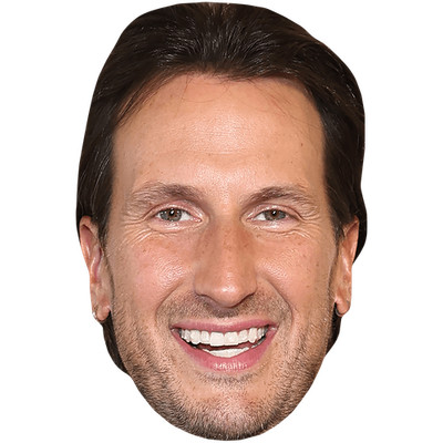 Russell Dickerson (Lächeln) Großer Kopf. Größer als das Leben Maske.