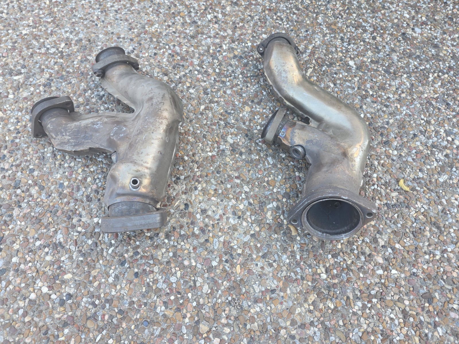 FERRARI 599 GTB FIORANO OEM GENUINE ORIGINAL EXHAUST SYSTEM WITH PIPE TIPS