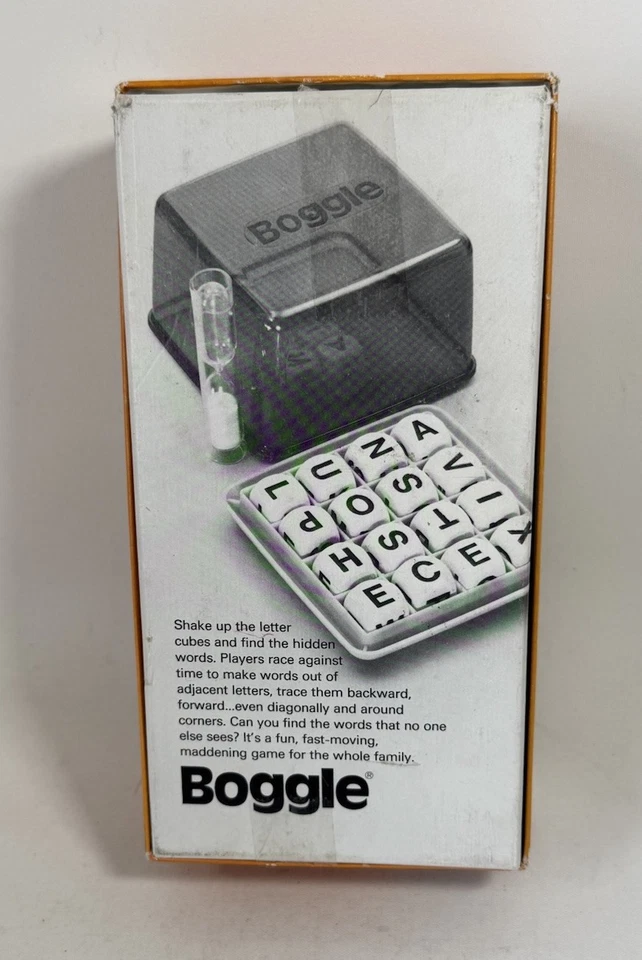 Boggle Word Game Parker  1978 Vintage with instuctions - Image 3 of 4