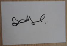 Handschriftliches Autogramm franz&ouml;sischer Schauspieler Benoit Magimel (123621)