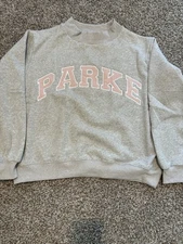 Parke Women's Varsity Mockneck Sweatshirt L/Xl