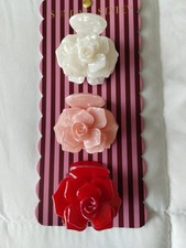 3 Pack Flower Claw Hair Clip