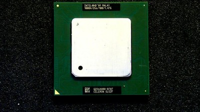 Intel CELERON CPU 1000A/256/100/1,475 #409D