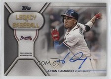 2019 Topps Legacy of Baseball Auto Johan Camargo #LBA-JC Auto 11ym