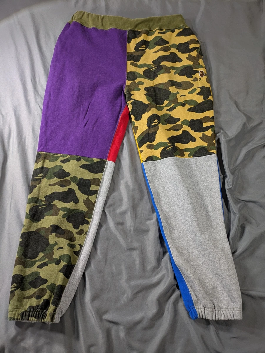 A Bathing Ape 迷彩裤男| eBay