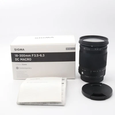 Sigma Contemporary 18-300 mm F3,5-6,3 DC MACRO OS HSM se prête pour Canon... - Photo 1/4