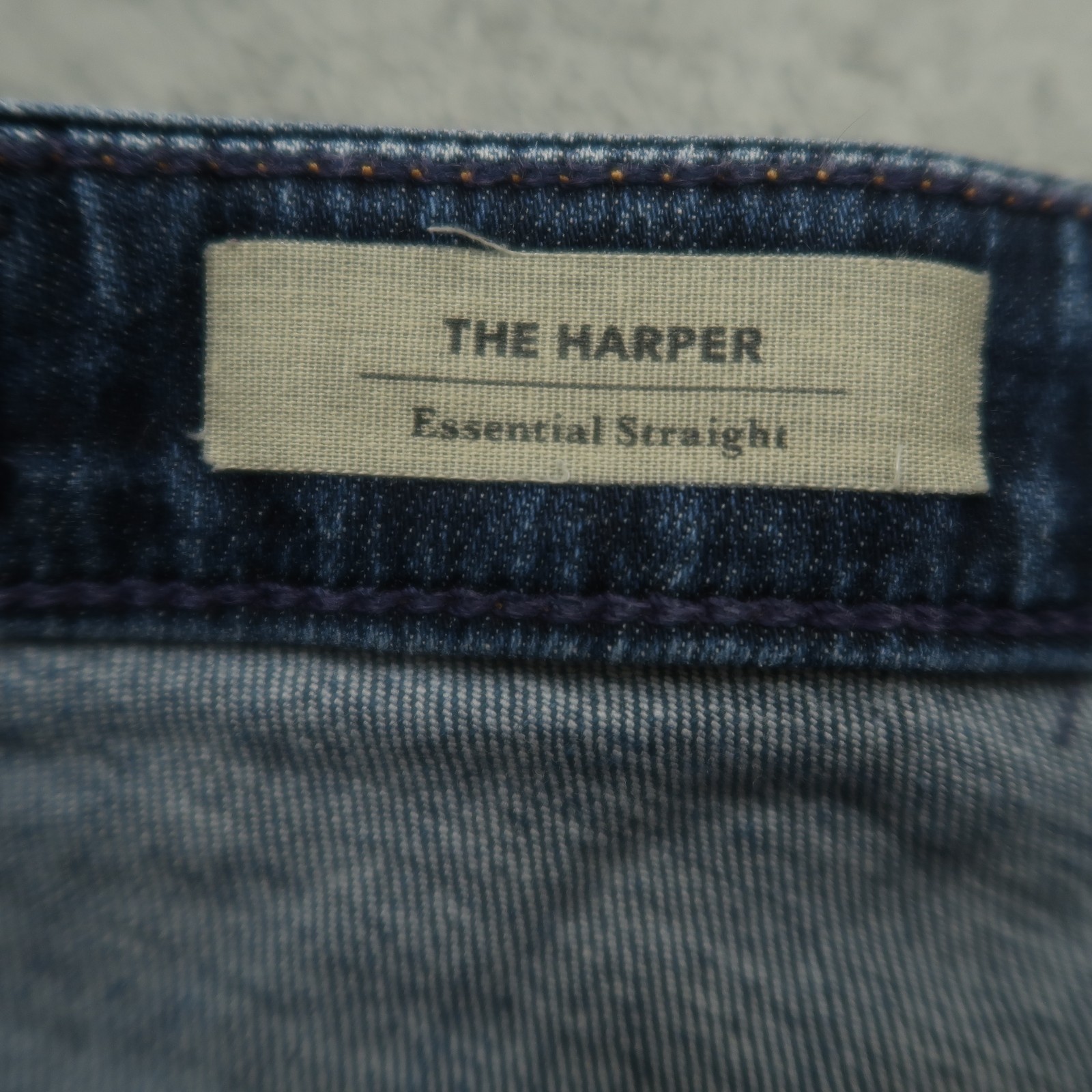 Adriano Goldschmied AG Women's Size 27R Low-Rise the Harper Straight 31" Inseam thumbnail 10