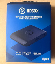 Elgato HD60 X External Video Capture Device Card 4K60 HDR Pass-Through 1080p60