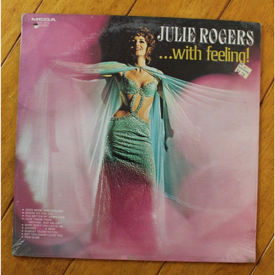 JULIE ROGERS WITH FEELING PROMO [NEW LP] 12'' VINYL RECORD SEALED CHEESECAKE