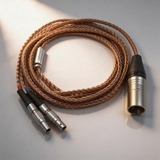 Plug Optional 16 Core OCC Copper Upgraded Headphone Cable for Focal Utopia