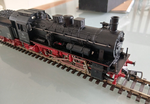 FLEISCHMANN 4146 DB 0-8-0 KLASSE BR 55 2781 LOKOMOTIVE kein ROCO PICO | Condition: Used