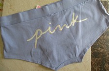 Victoria's Secret PINK Boyshort Panty Women  s Sz XL PINK Logo NWT