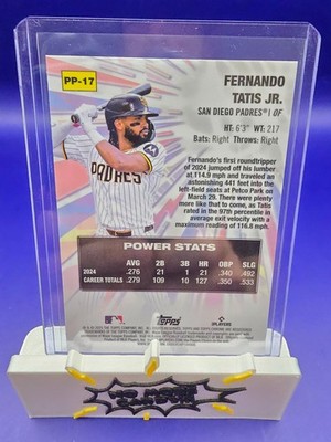 2025 Topps Chrome Fernando Tatis Jr Power Players | eBay