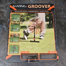 Golf Trainer Outdoor Metal Model 9202 New Club Champ Swing Groover