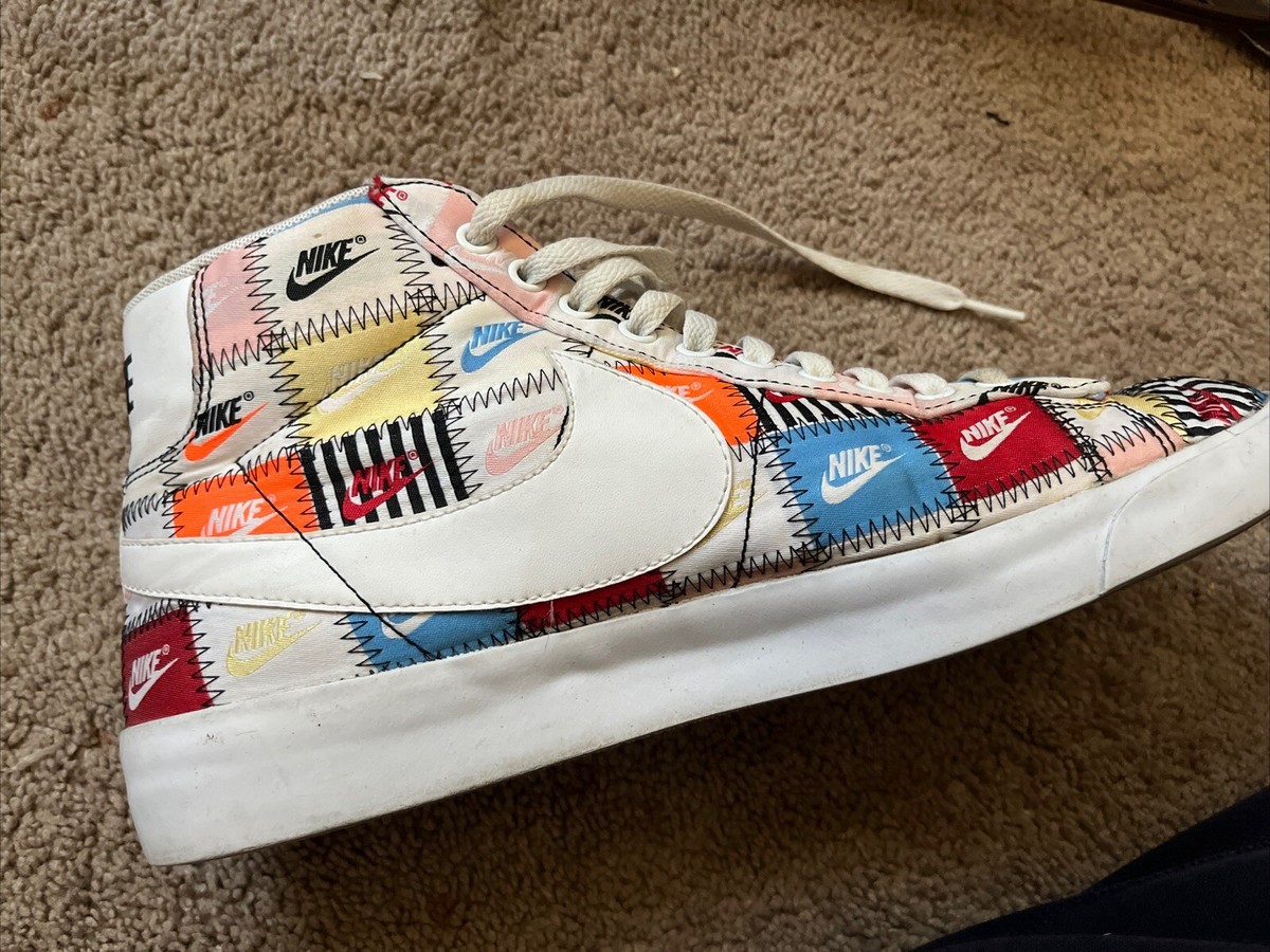 Nike Blazer Mid Patchwork Men's Size US CI9887-100 White