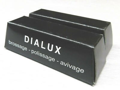Dialux Black Rouge Silver Jewelry Polish Noir Super Polishing Compound 2 Bars