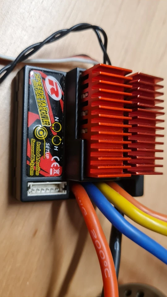 Robitronic brushless Crawler-Regler plus Robitronic Brushed 35 Turn Motor - Bild 2 von 3