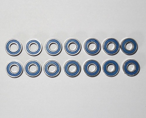 Tamiya DT02 DT-02 Chassis Ball Bearing Upgrade Set 14 Pieces UK Seller - Picture 4 of 8