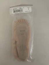 NEW Bloch Belle Pink Ballet Slippers Leather S0227G Girls Size 8.5 B/C READ