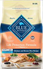 Blue Buffalo Life Large Breed Puppy Chicken  Brown Rice Dry Dog Food, 30 lb