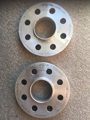 Pair/Set Of 4x98 PCD 58.1 CB 20mm Deep Silver/Chrome Hubcentric Wheel Spacers