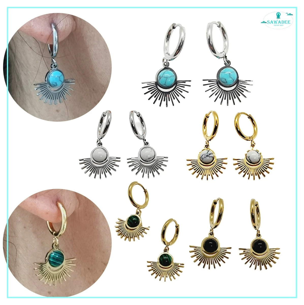 Eleganti orecchini Art Déco in onice realizzati in argento 925 – orecchini fatti a mano con marcasite e raffinati ornamenti