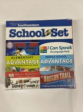 Home School PC Games 6 CD Set Southwestern School Set The Oregon Trail NEW