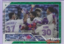 2023 Series 1 Base Green Foil #84 Toronto Blue Jays #281/499 -