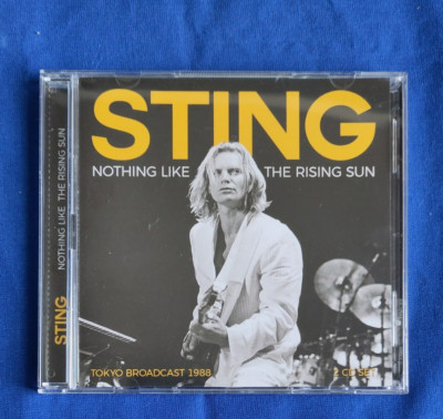 Sting Nothing like the real Sun 2 CD´s Tokyo Broadcast 1988 Live 141 min