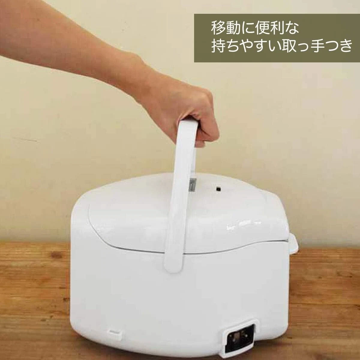 TIGER JAI-R551-W Microcomputer Rice Cooker 0.54L For Living Alone From Japan EMS
