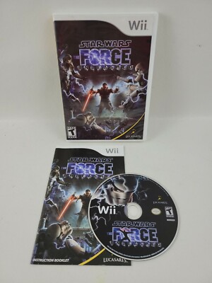 Star Wars: The Force Unleashed - Nintendo Wii Game Complete