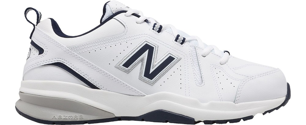 NEW IN BOX New Balance 608v5 White Navy Men's Shoes, Extra Wide 4E MX608WN5DZ
