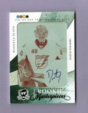 2010-11 THE CUP PRINTING PLATES SPX MAGENTA #167 DUSTIN TOKARSKI JSY AUTO 1/1 RC