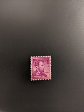 Rare 4 cent Abraham Lincoln Collectible stamp purple Vintage