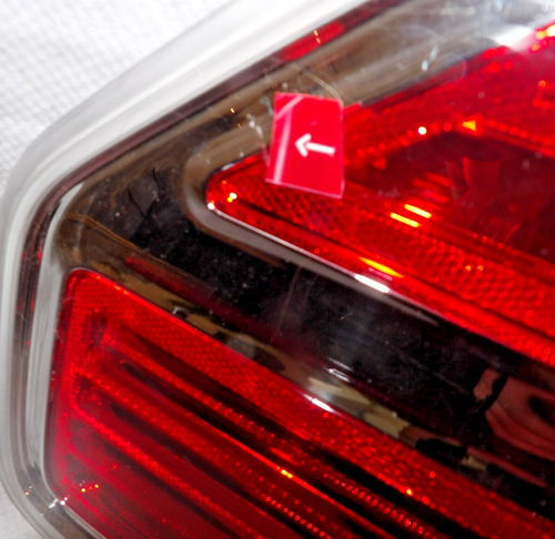 2009 thru 2014 F-150 OEM Ford Chrome RIGHT Passenger Tail Lamp w chip - Picture 5 of 9