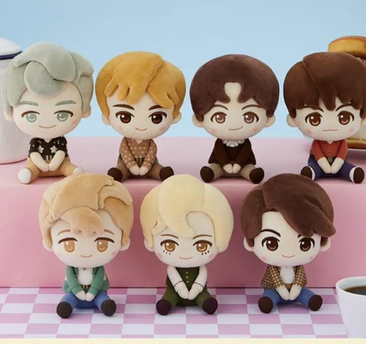 BTS Dynamite TinyTAN ぬいぐるみ　セット BTSぬいぐるみ【TinyTAN Dynamite Ver.V(テテ)】をセットに追加する