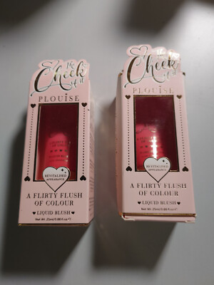 2x P.Louise - The Cheek of it - Liquid Blush - Strawberry Sunrise