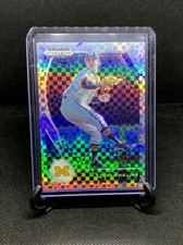 STEVEN HAJJAR 2021 Panini Prizm Draft Picks Power Plaid Prospect RC /35