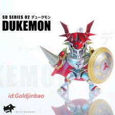 T1 Studio Digimon SD Scale Dukemon Resin Model Painted Statue In Stock H13cm
